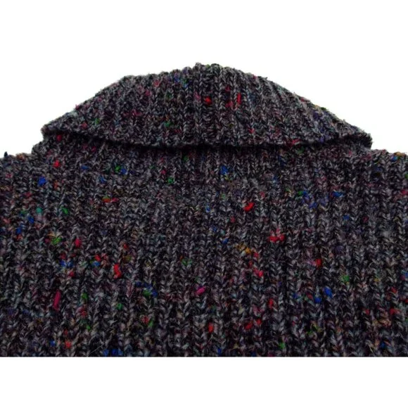 Vintage Petite Sophisticate Cardigan Sweater Womens Small Cable Knit Open V-Neck - Picture 11 of 12